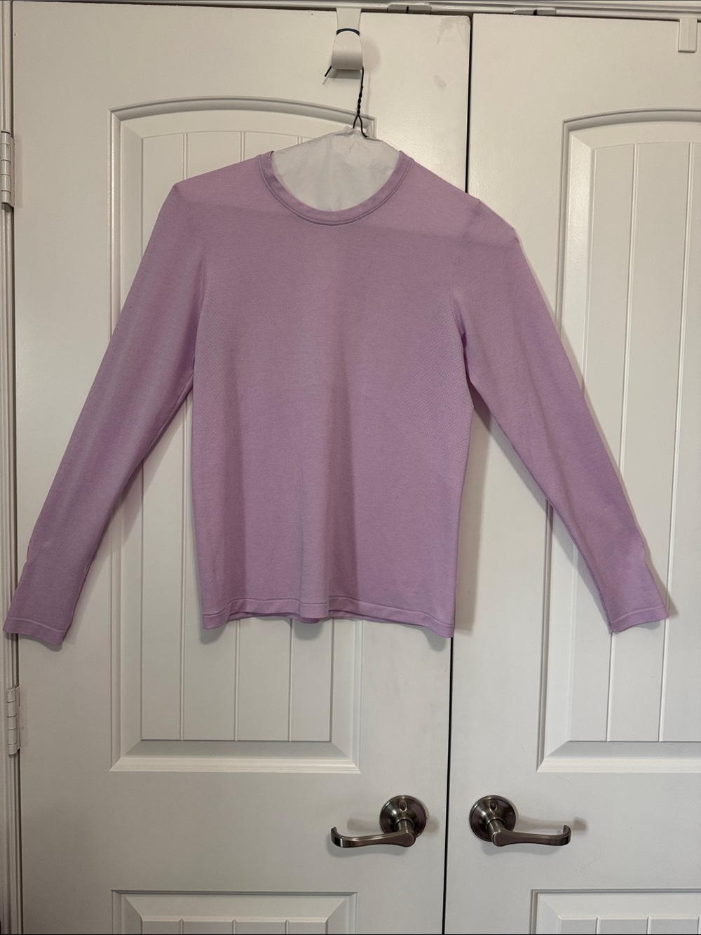 Under Armour Lavender Long Sleeve Crew Top
